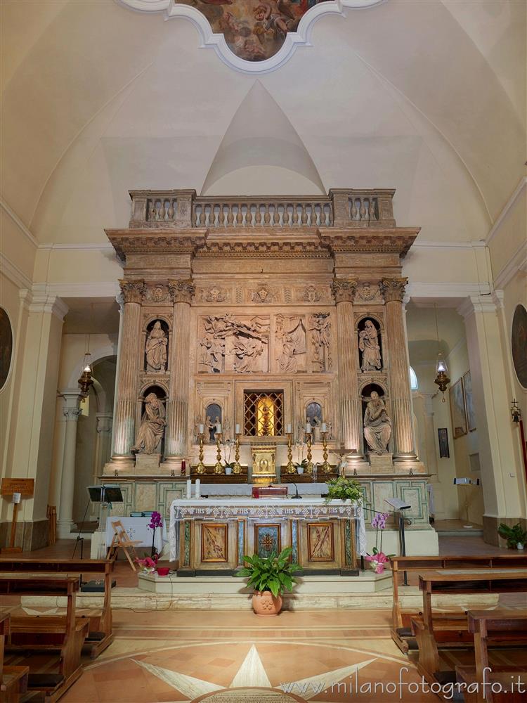 Recanati (Macerata) - Interno della Chiesa di Sant'Anna